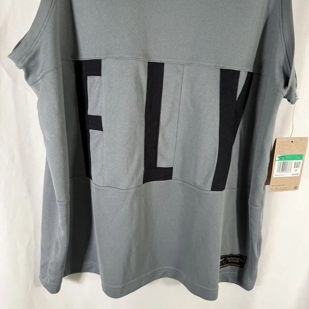 New Nike Fly Tank Top Women's XL Grey Lady Legend Sleeveless Breathable